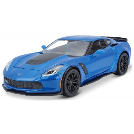 MAISTO Μεταλλική Μινιατούρα Chevrolet Corvette Z06 2015 1:24, 31133 Μπλε Μεταλλικό, 3+ Ετών