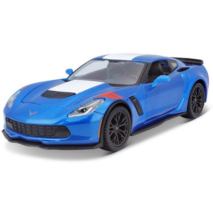 MAISTO Μεταλλική Μινιατούρα Chevrolet Corvette Grand Sport 2017 1:24, 31516 Μπλε Μεταλλικό, 3+ Ετών