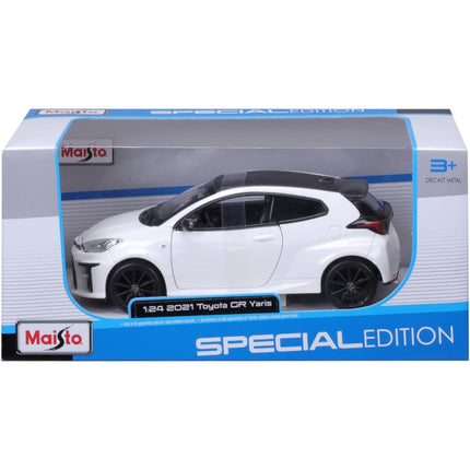MAISTO Μινιατούρα Αυτοκινήτου Toyota GR Yaris 2021 1:24 32909 Λευκό, 3+ Ετών