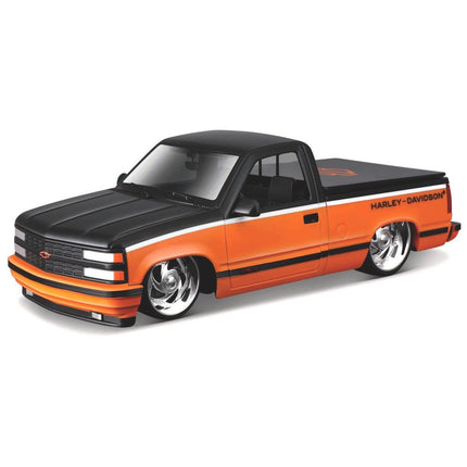 MAISTO Συλλεκτική Μινιατούρα Chevrolet 454 SS Pick-up 1993 Harley-Davidson 1:24 32274, 3+ Ετών