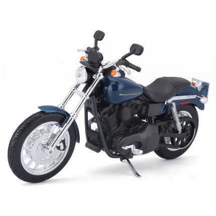 MAISTO Συλλεκτική Μινιατούρα Μοτοσυκλέτας Harley-Davidson Dyna Super Glide Sport 1:12 32321 Μπλε Μεταλλικό, 3+ Ετών