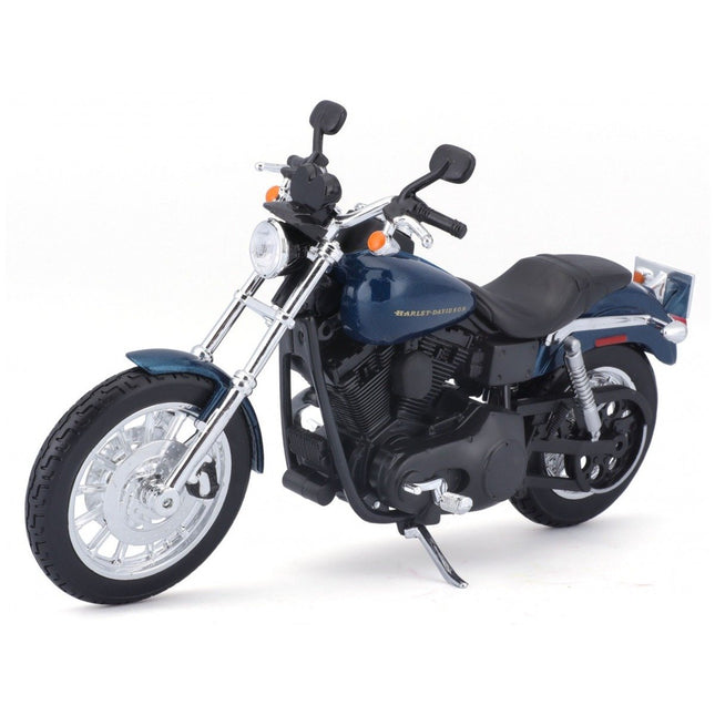 MAISTO Συλλεκτική Μινιατούρα Μοτοσυκλέτας Harley-Davidson Dyna Super Glide Sport 1:12 32321 Μπλε Μεταλλικό, 3+ Ετών