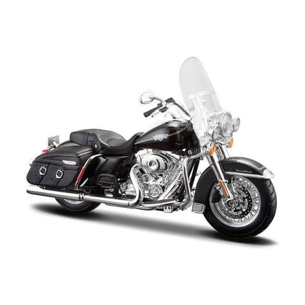 MAISTO Συλλεκτική Μινιατούρα Μοτοσυκλέτας Harley-Davidson Road King Classic 1:12, 32322 Μαύρο Μεταλλικό, 3+ Ετών