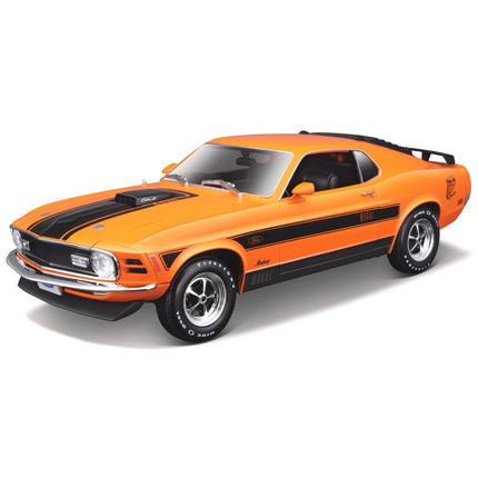 MAISTO Μινιατούρα Ford Mustang Mach 1 1970 1:18, 31453 Πορτοκαλί, 3+ Ετών