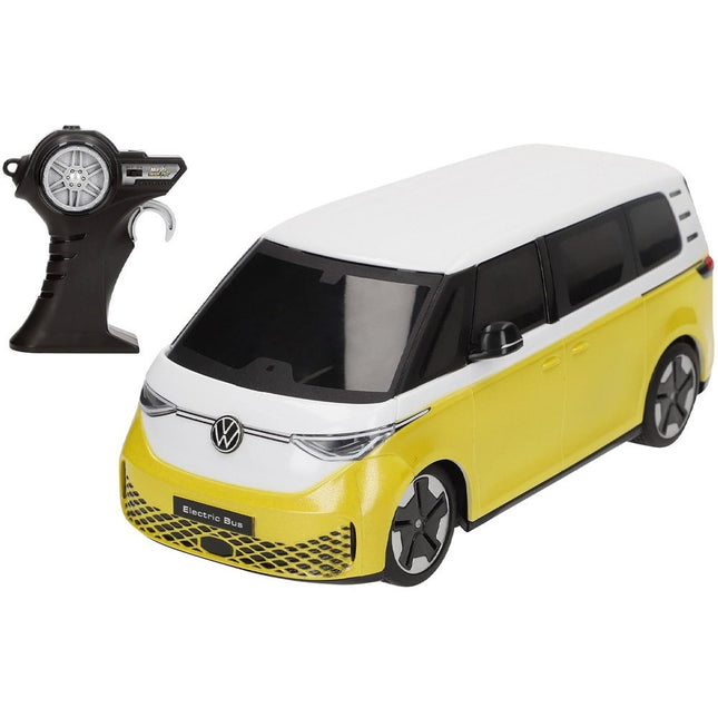 MAISTO Τηλεκατευθυνόμενο Tech Volkswagen Electric Bus 1:24 Λευκό/Κίτρινο 2.4GHz 82343, 3+ Ετών