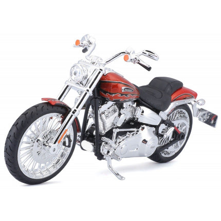 MAISTO Συλλεκτική Μινιατούρα Μοτοσυκλέτας Harley-Davidson CVO Breakout 1:12, 32327 Πορτοκαλί Μεταλλικό, 3+ Ετών
