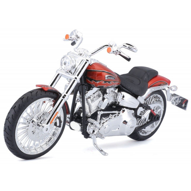MAISTO Συλλεκτική Μινιατούρα Μοτοσυκλέτας Harley-Davidson CVO Breakout 1:12, 32327 Πορτοκαλί Μεταλλικό, 3+ Ετών