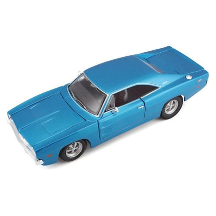 MAISTO Μινιατούρα Dodge Charger R/T 1969 1:25, 31256 Μεταλλικό Μπλε, 3+ Ετών