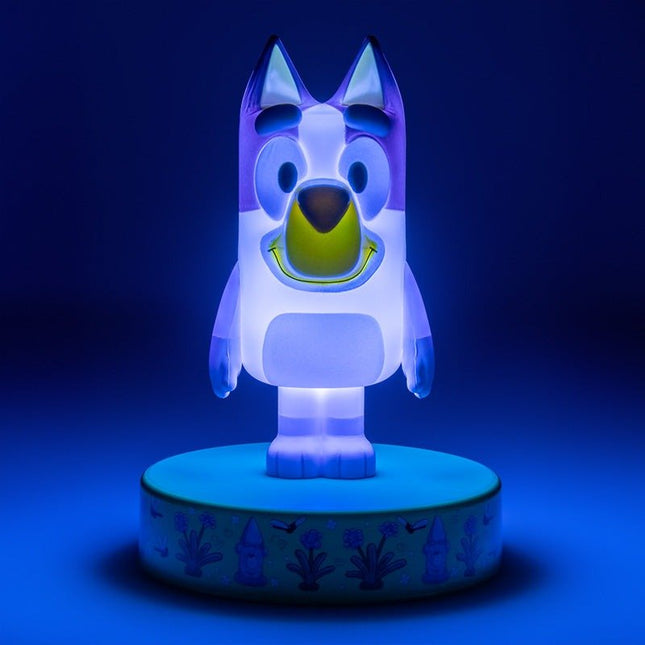 PALADONE Bluey Icon Light Φωτιστικό 3D Φιγούρα με Απαλό Φωτισμό Μπλε, 3+ Ετών