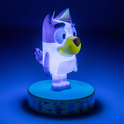 PALADONE Bluey Icon Light Φωτιστικό 3D Φιγούρα με Απαλό Φωτισμό Μπλε, 3+ Ετών