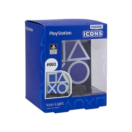 PALADONE PlayStation PS5 Icons Light Φωτιστικό 3D 10cm με LED Φωτισμό Μπλε/Λευκό, 3+ Ετών