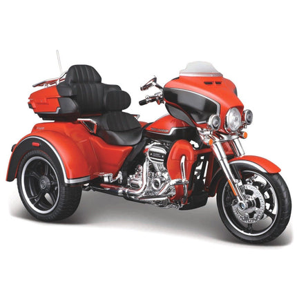 MAISTO Μινιατούρα Μοτοσικλέτας Harley-Davidson CVO Tri Glide 1:12, 32337 Μεταλλικό Πορτοκαλί/Μαύρο, 3+ Ετών
