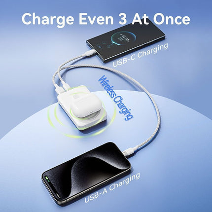Vention Powerbank Wireless Magnetic 10000mAh 22.5W Black FHTB0