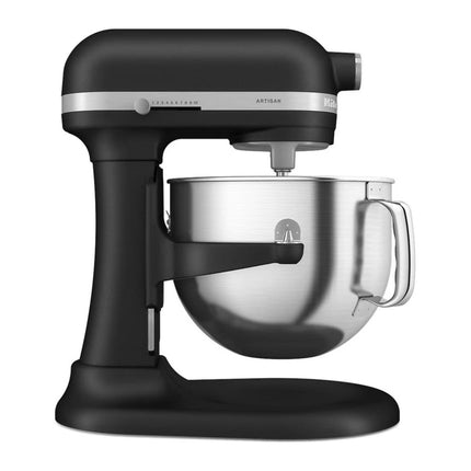 KitchenAid Artisan Μίξερ Bowl-Lift 6.6L 325W με 11 Ταχύτητες και Ανοξείδωτο Μπολ 5KSM70SHXBBK Cast Iron Black