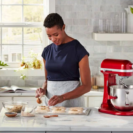 KitchenAid Artisan Μίξερ Bowl-Lift 6.6L 375W με 11 Ταχύτητες και Ανοξείδωτο Μπολ 5KSM70SHXBCA Candy Apple