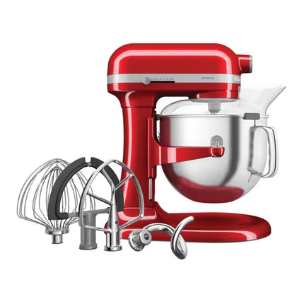 KitchenAid Artisan Μίξερ Bowl-Lift 6.6L 375W με 11 Ταχύτητες και Ανοξείδωτο Μπολ 5KSM70SHXBCA Candy Apple