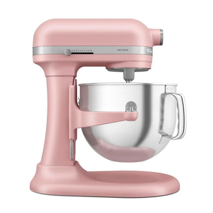 KitchenAid Artisan Μίξερ Bowl-Lift 6.6L 375W με 11 Ταχύτητες και Ανοξείδωτο Μπολ 5KSM70SHXBDR Dried Rose