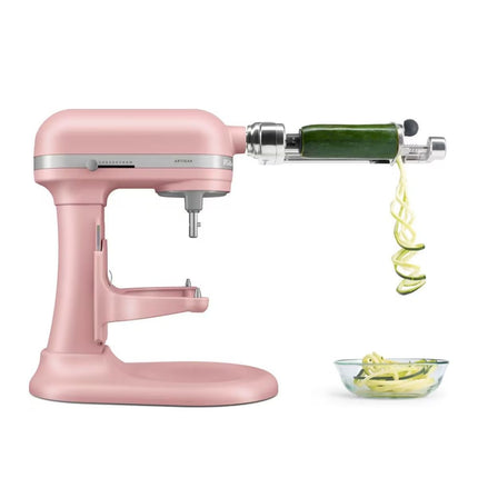 KitchenAid Artisan Μίξερ Bowl-Lift 6.6L 375W με 11 Ταχύτητες και Ανοξείδωτο Μπολ 5KSM70SHXBDR Dried Rose