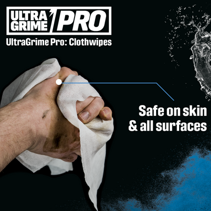 Ultragrime® Pro Multiuse Υγρά Μαντηλάκια XXL Πολλαπλών Χρήσεων