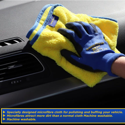 GOODYEAR Σετ Καθαρισμού Αυτοκινήτου για Αψεγάδιαστη Φινίρισμα 10 τεμάχια