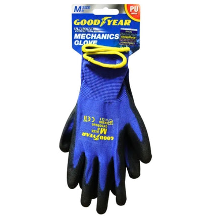 GOODYEAR Γάντια PU Medium για Επαγγελματική Προστασία και Άνεση για Μηχανικούς