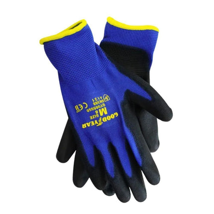 GOODYEAR Γάντια PU Medium για Επαγγελματική Προστασία και Άνεση για Μηχανικούς