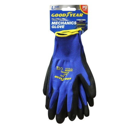 GOODYEAR Γάντια PU Large για Επαγγελματική Προστασία και Άνεση για Μηχανικούς