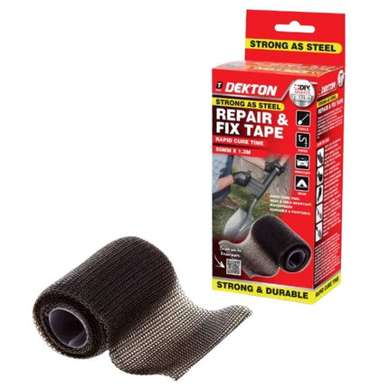 DEKTON Ταινία Επισκευής & Σταθεροποίησης Fix All 5cm x 130cm για Σταθερή και Ανθεκτική Επισκευή Υλικών