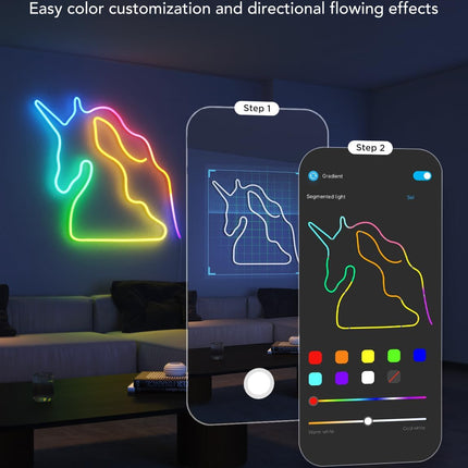 Govee Gaming Wall Neon Rope Light 2 5m (Matter)