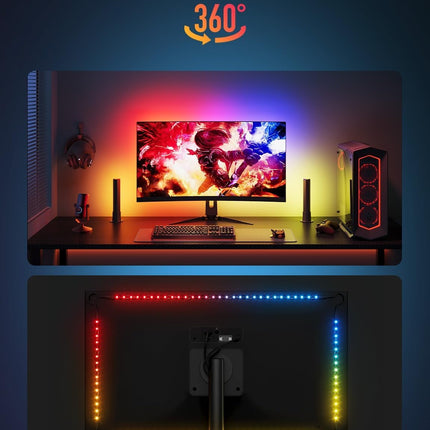 Govee Gaming Monitor Back Light Strip + 2xLight Bars H6608