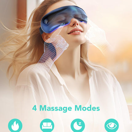 SKG Eye Massager Airbag-Hot Compress-Music & Visible Window E3 Pro