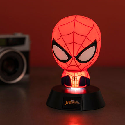 Paladone Marvel Spider-Man Icon Light Φωτιστικό LED Φιγούρα 3D 10cm Κόκκινο/Μπλε, 3+ Ετών