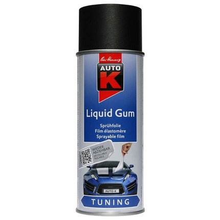 Kwasny Σπρέι Βαφής Αυτοκινήτου σε Φιλμ Liquid Gum Μαύρο