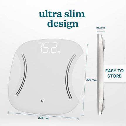 HoMedics Body Scale Essential with Body Comp Analyser SCL-BC145 BlackDuplicate