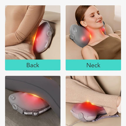 SKG Back-Waist-Neck Wireless Massager with Heat T1-2 Pro