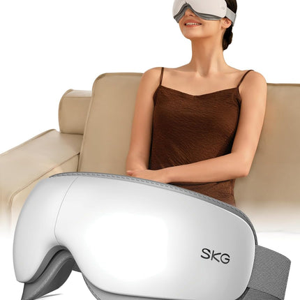 SKG Eye Massager Skin Friendly-Hot Compress-Music ES500 Black