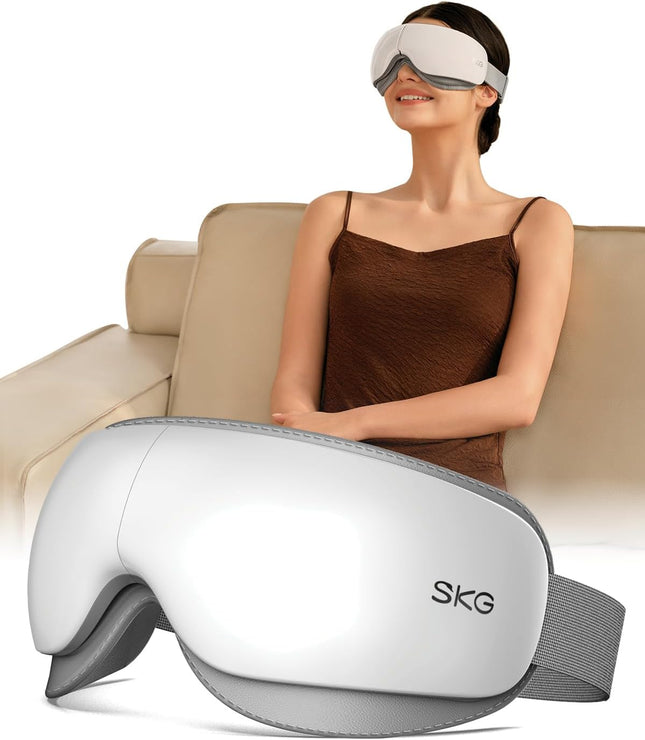 SKG Eye Massager Skin Friendly-Hot Compress-Music ES500 Black