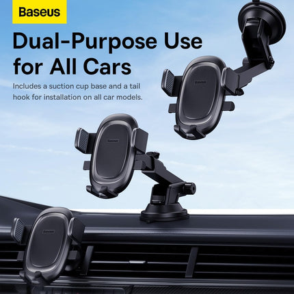 Baseus Car Holder Dash/Wind Gravity Telescopic Suction UltraControl Pro Series Black