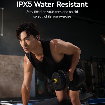 Baseus Headphones Open Ear Sports Earphones IPX5 ELI2i FIT Black