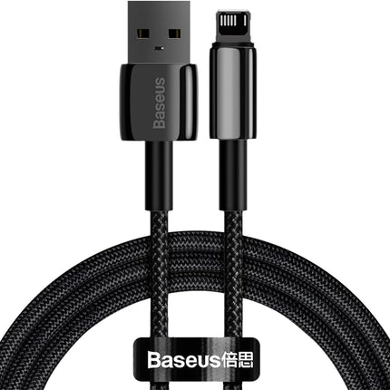 Baseus Cable Lightning to USB-A Tungsten Gold 1.0m Black