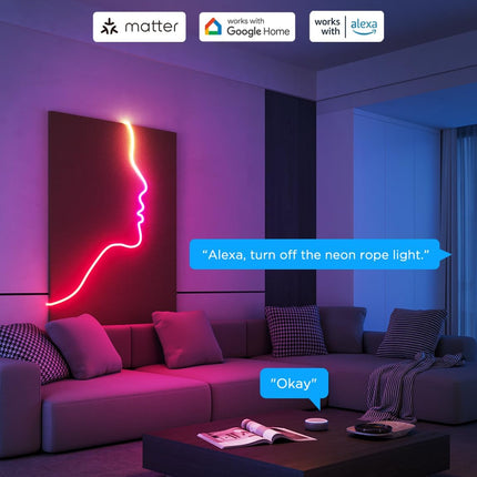 Govee Gaming Wall Neon Rope Light 2 3m (Matter)