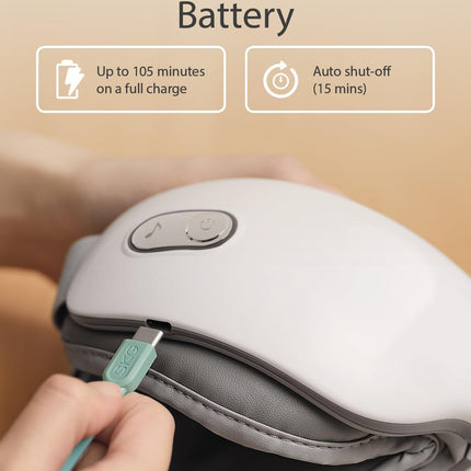 SKG Eye Massager Skin Friendly-Hot Compress-Music ES500 Black