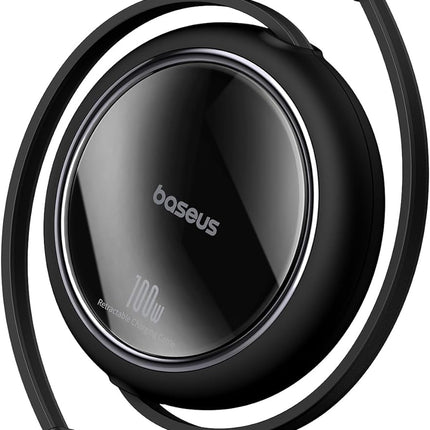 Baseus Cable USB-C to USB-C Free2Draw Retractable Cable 100W 1m  Black