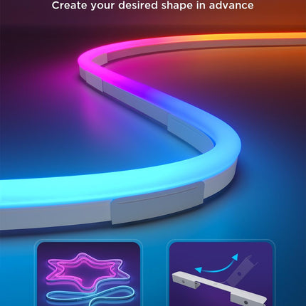 Govee Gaming Wall Neon Rope Light 2 3m (Matter)