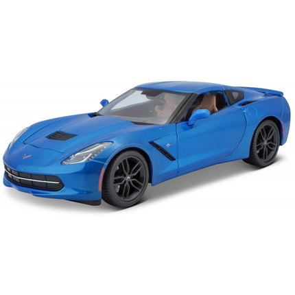 MAISTO Συλλεκτική Μινιατούρα Corvette Stingray Z51 2014 1:18, 31677 Μεταλλικό Μπλε, 3+ Ετών