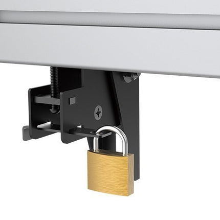 Brateck TV Ceiling Mount Twin 60×40 50kg/Screen 1.58m Lockable LVC03-246TL-02
