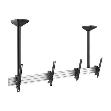 Brateck TV Ceiling Mount Twin 60×40 50kg/Screen 1.08m Lockable LVC03-246TS-02