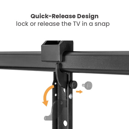 Brateck TV Mount 80×40 Turn 2-Arm 72cm 80kg LPA77-483