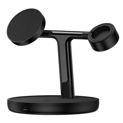 Baseus Charger Desktop Wireless 20W 3-in-1 SWAN Black