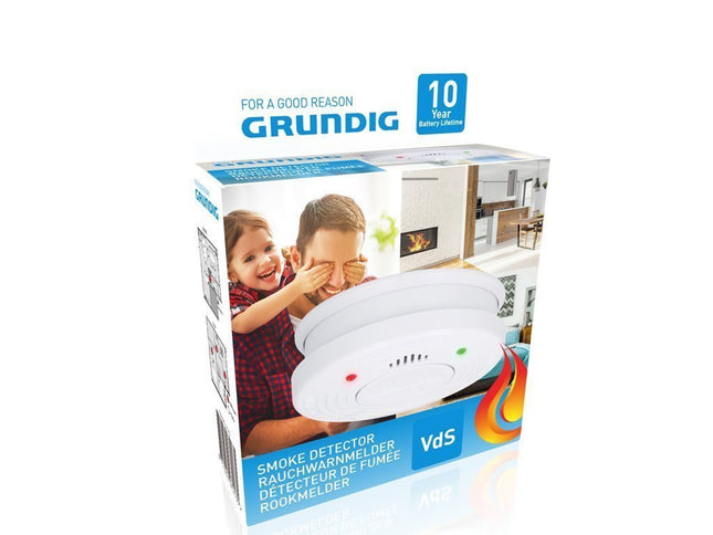 Αυτόνομος Ανιχνευτής Συναγερμός Καπνού VdS – Grundig